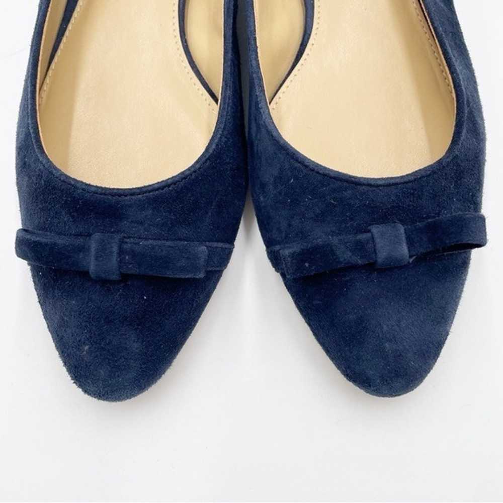 Talbots Edison Bow Detail Flats Genuine Leather S… - image 3