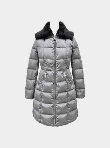 Moncler 2017 Grey Davidia Giubbotto Down Filled Co