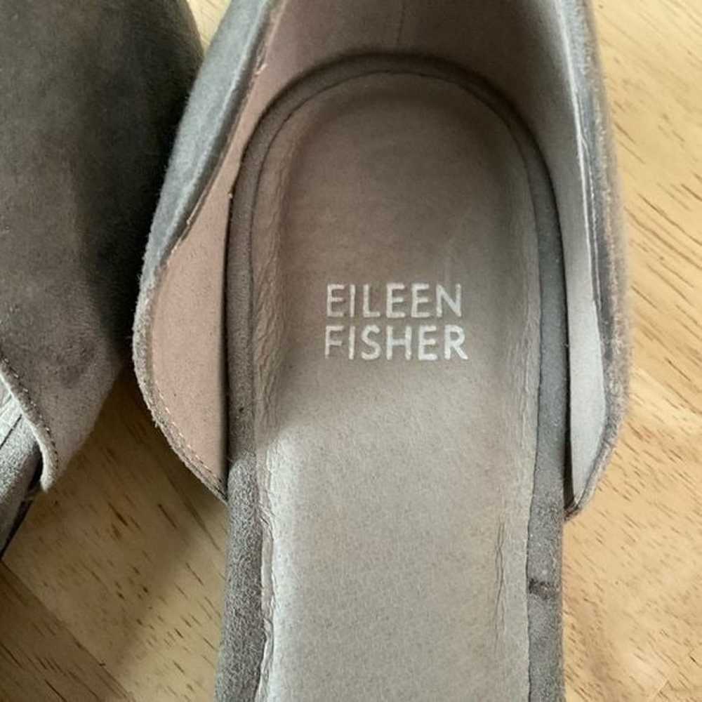 Eileen Fisher Graphite Grey D’orsey Slip On Flats… - image 4