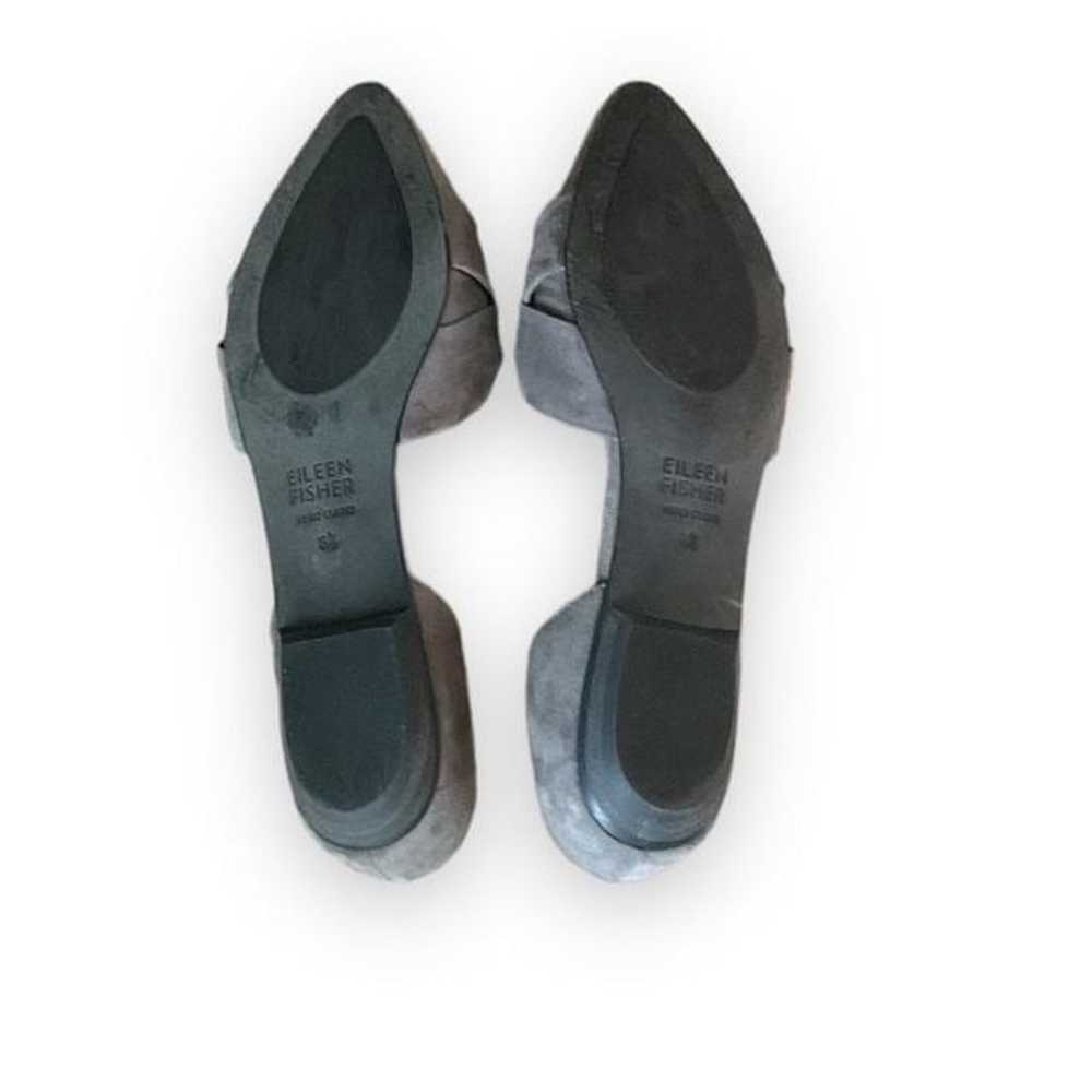 Eileen Fisher Graphite Grey D’orsey Slip On Flats… - image 6