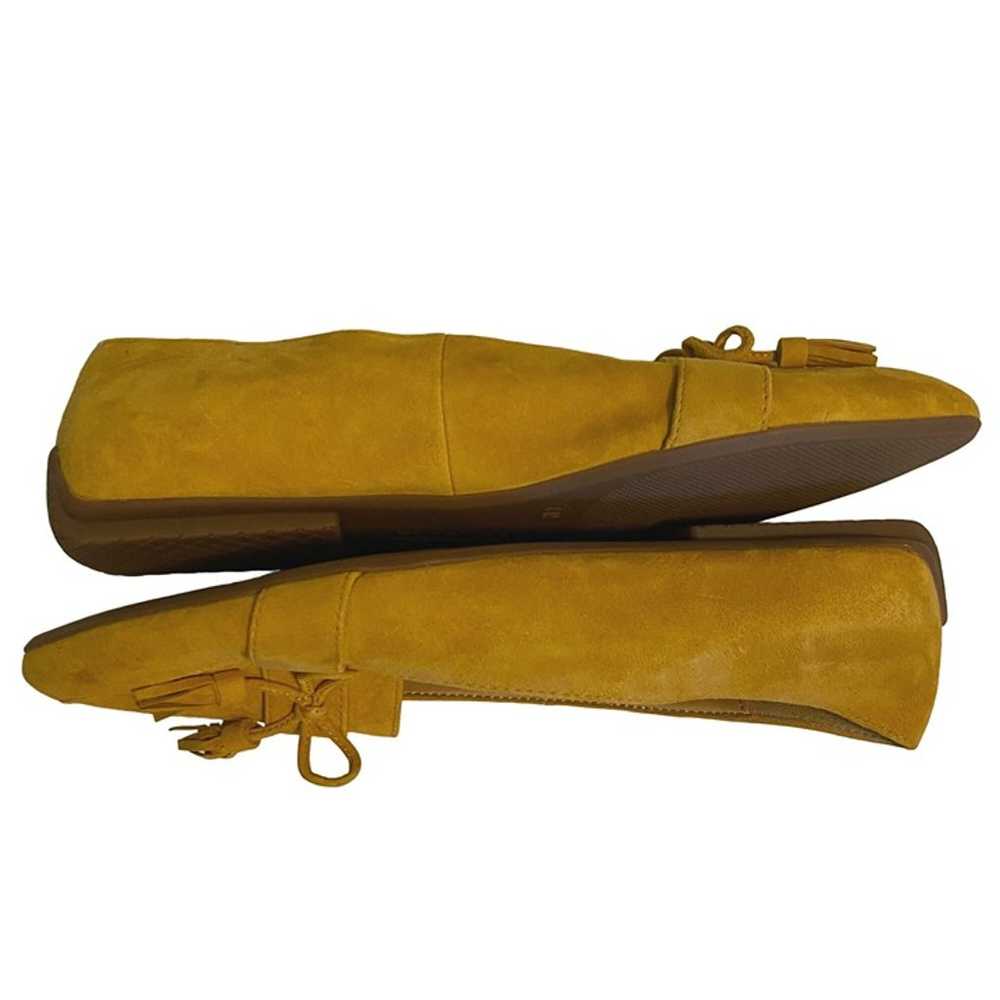 Talbots Leather Mustard Yellow Tassel Loafers Fal… - image 5