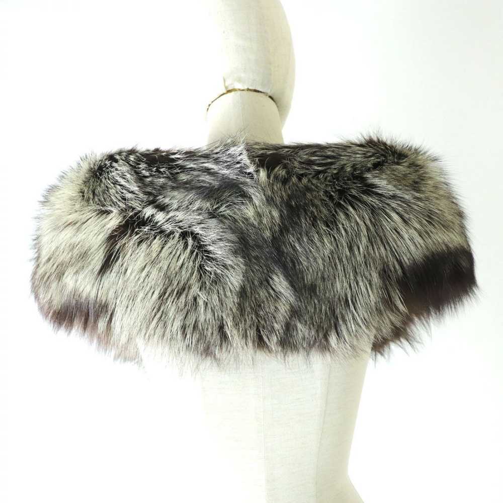 Other Other SAGA FOX Genuine Fur Shawl Stole Brow… - image 2