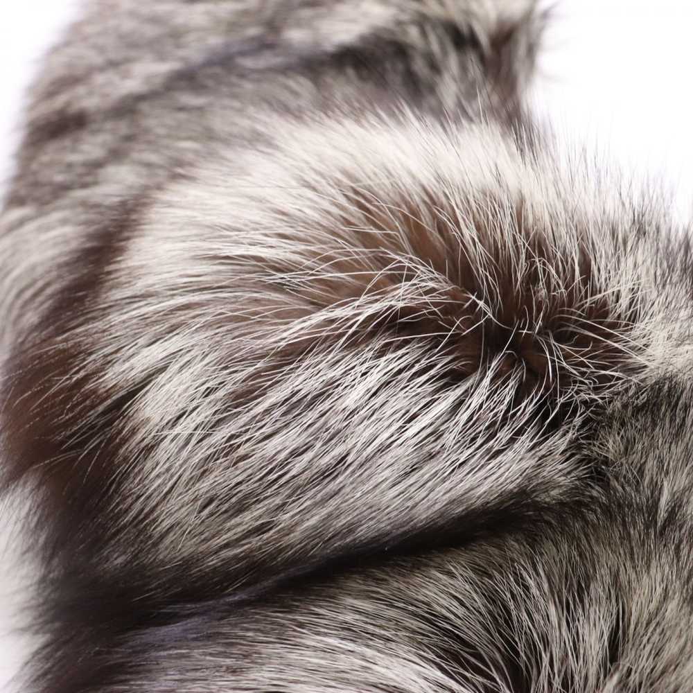 Other Other SAGA FOX Genuine Fur Shawl Stole Brow… - image 4