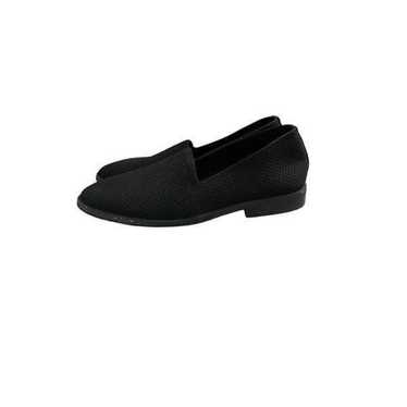 Eileen Fisher Black Demi Knit Stretch Loafer