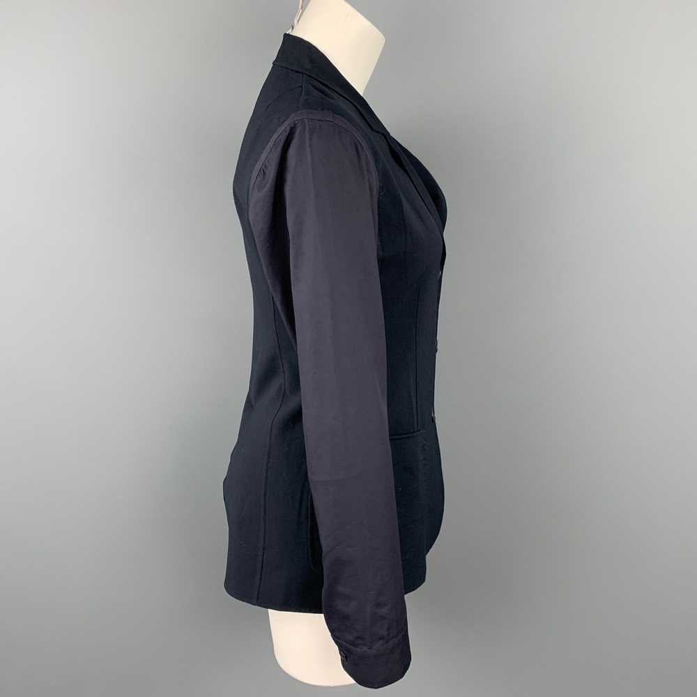 Jil Sander Black Virgin Wool Blend Jacket Blazer - image 2