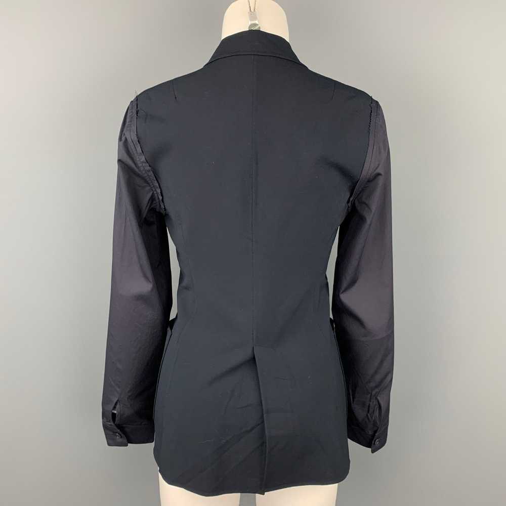 Jil Sander Black Virgin Wool Blend Jacket Blazer - image 3