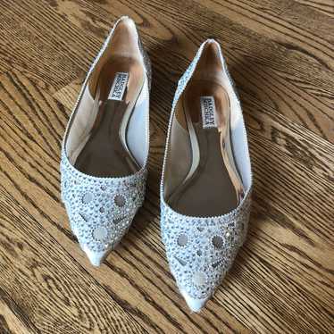 Badgley Mischka Gigi Flats Wedding Shoes