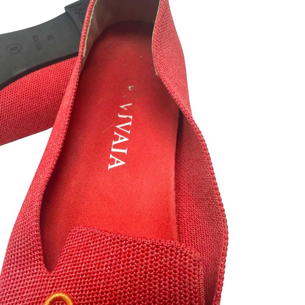 Vivaia Eillen Round-Toe Embroidered Flat Loafers … - image 12