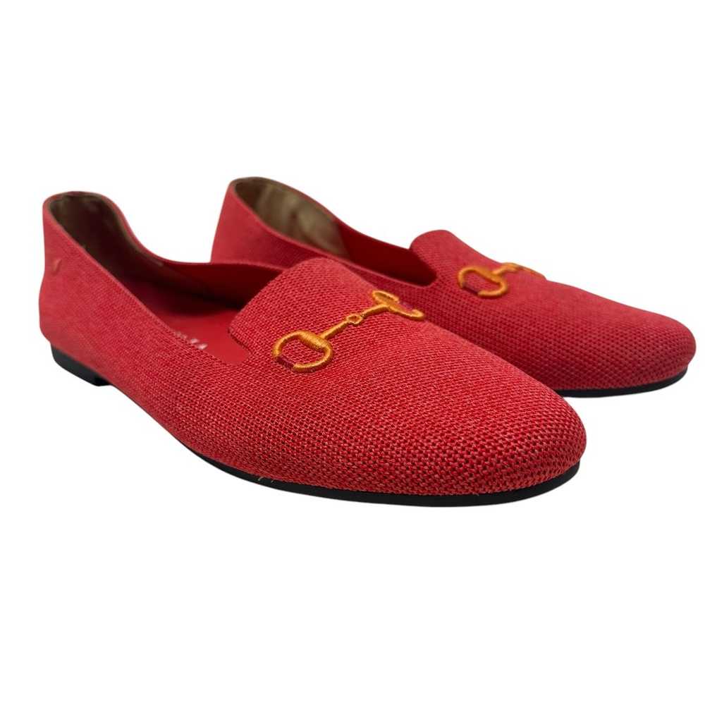 Vivaia Eillen Round-Toe Embroidered Flat Loafers … - image 2