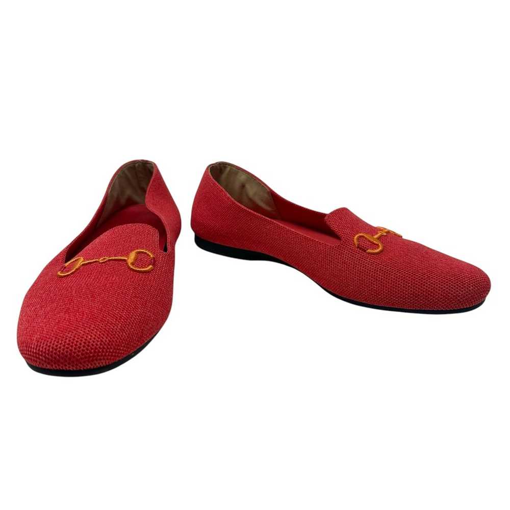 Vivaia Eillen Round-Toe Embroidered Flat Loafers … - image 3