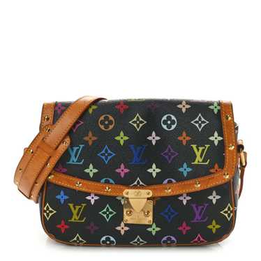 LOUIS VUITTON Monogram Multicolor Sologne Black