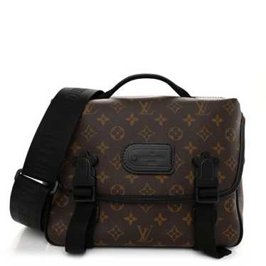 LOUIS VUITTON Monogram Macassar LV Trail Messenger