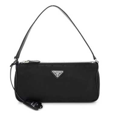 PRADA Nylon Saffiano Mini Re-Edition 2005 Bag Bla… - image 1