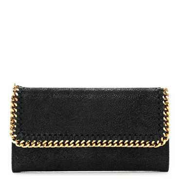 STELLA MCCARTNEY Shaggy Deer Falabella Flap Walle… - image 1