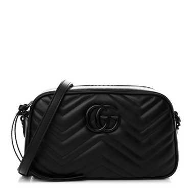 GUCCI Calfskin Matelasse Monochrome Small GG Marm… - image 1