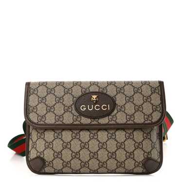 GUCCI GG Supreme Monogram Neo Vintage Web Belt Bag