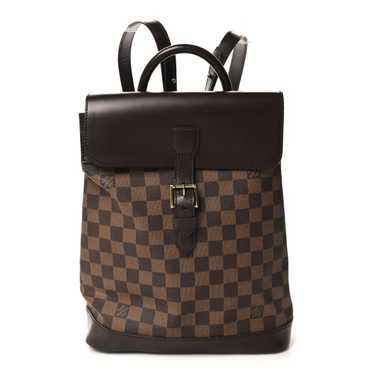 LOUIS VUITTON Damier Ebene Soho Backpack