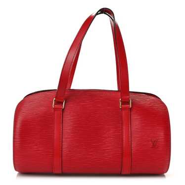 LOUIS VUITTON Epi Soufflot Castillan Red