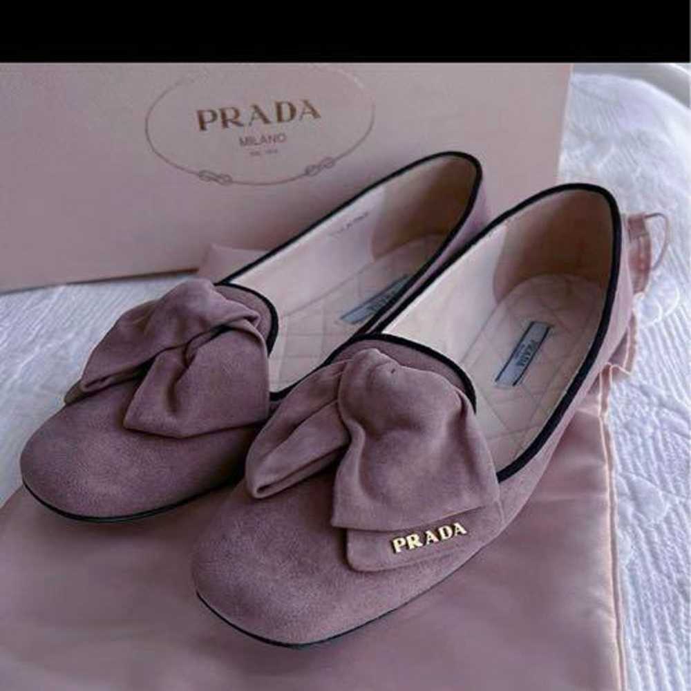 PRADA flat shoes, size 37 (24 cm) - image 1