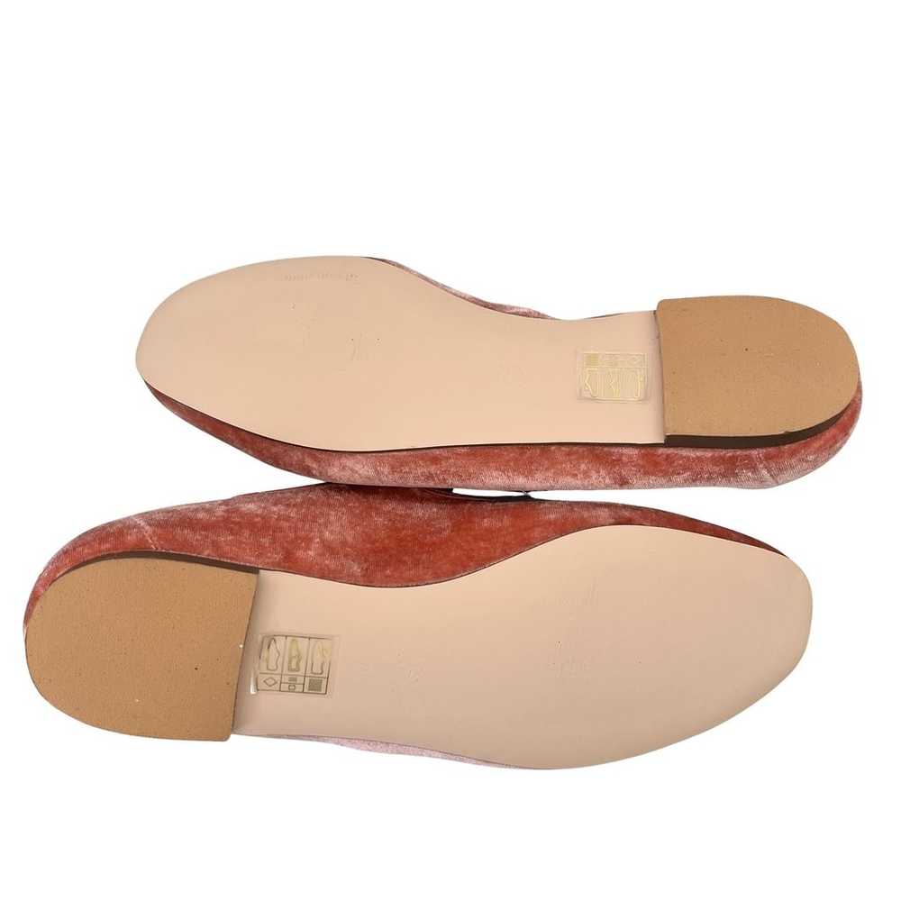 J.Crew Velvet Mary Jane Ballet Flats Size 7.5 Bur… - image 10