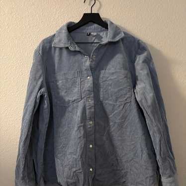 Light Blue Corduroy shirt