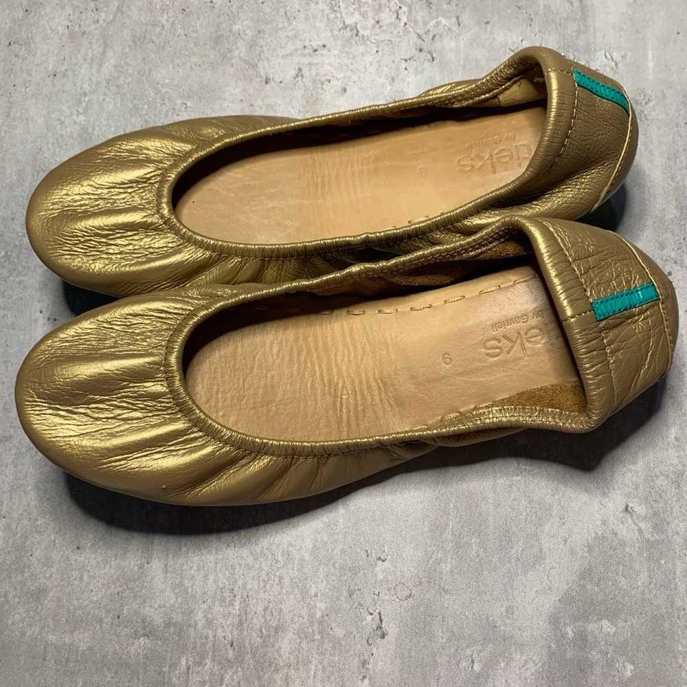 Gold Tieks size 9 - image 1