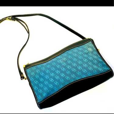 Vintage dooney&bourke blue canvas/leather - Gem