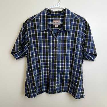 Woolrich Women’s Short Sleeved Button Down Shirt … - image 1