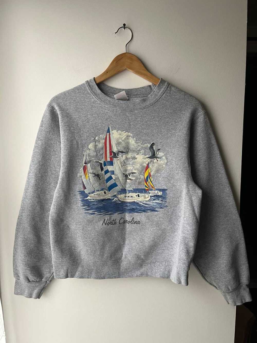 Random Vintage Sailboat sweatshirt (S) | Used,… - image 1