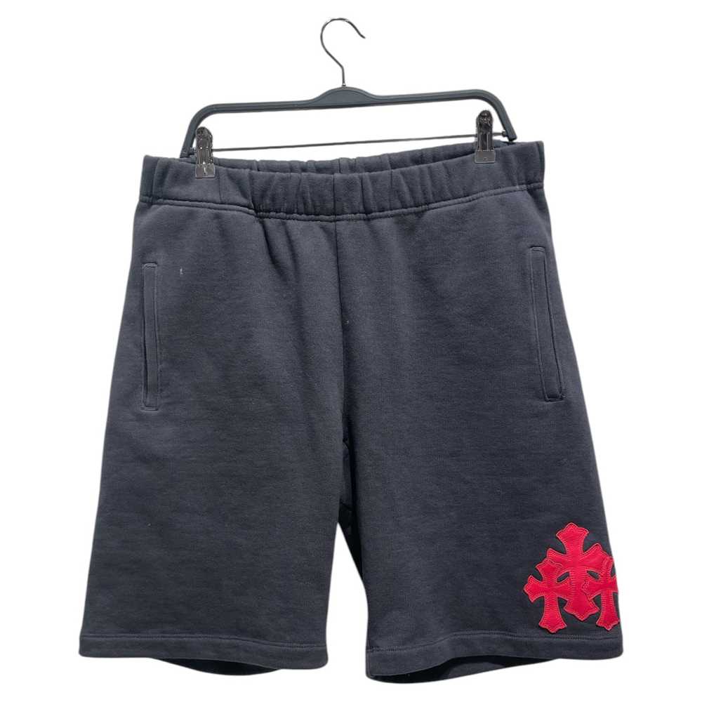 CHROME HEARTS/Shorts/Cotton/BLK/TRIPLE CROSS PSAT… - image 1