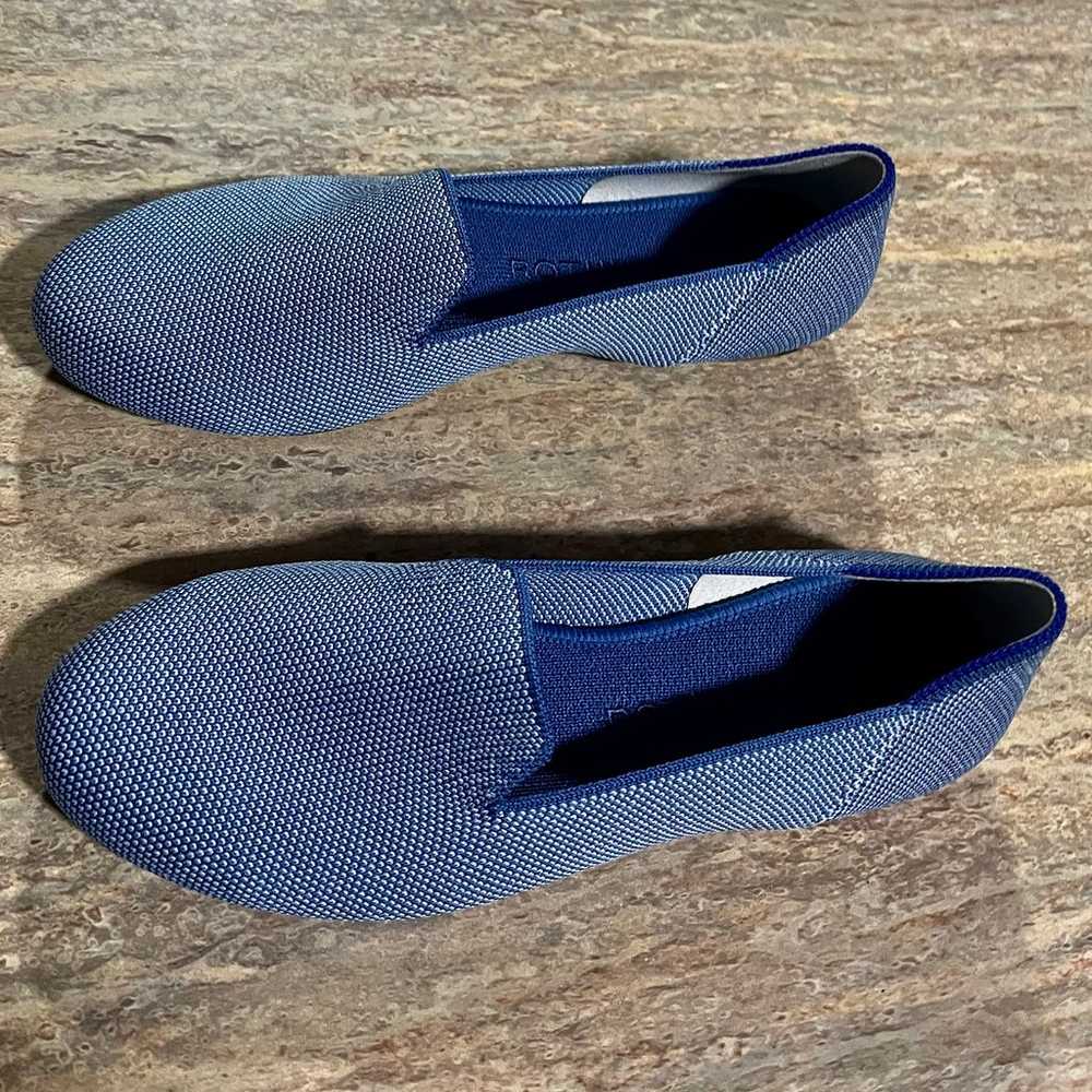 NWOB Rothy’s blue ballet flat shoes - image 3