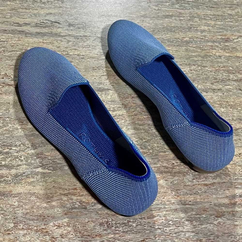 NWOB Rothy’s blue ballet flat shoes - image 9