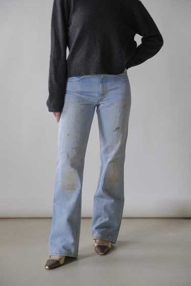 Vintage Levis Distressed Jeans - Blue