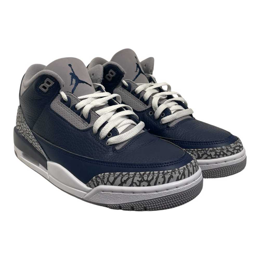 AIR JORDAN /Low-Sneakers/US 8/Leather/NVY/ - image 1