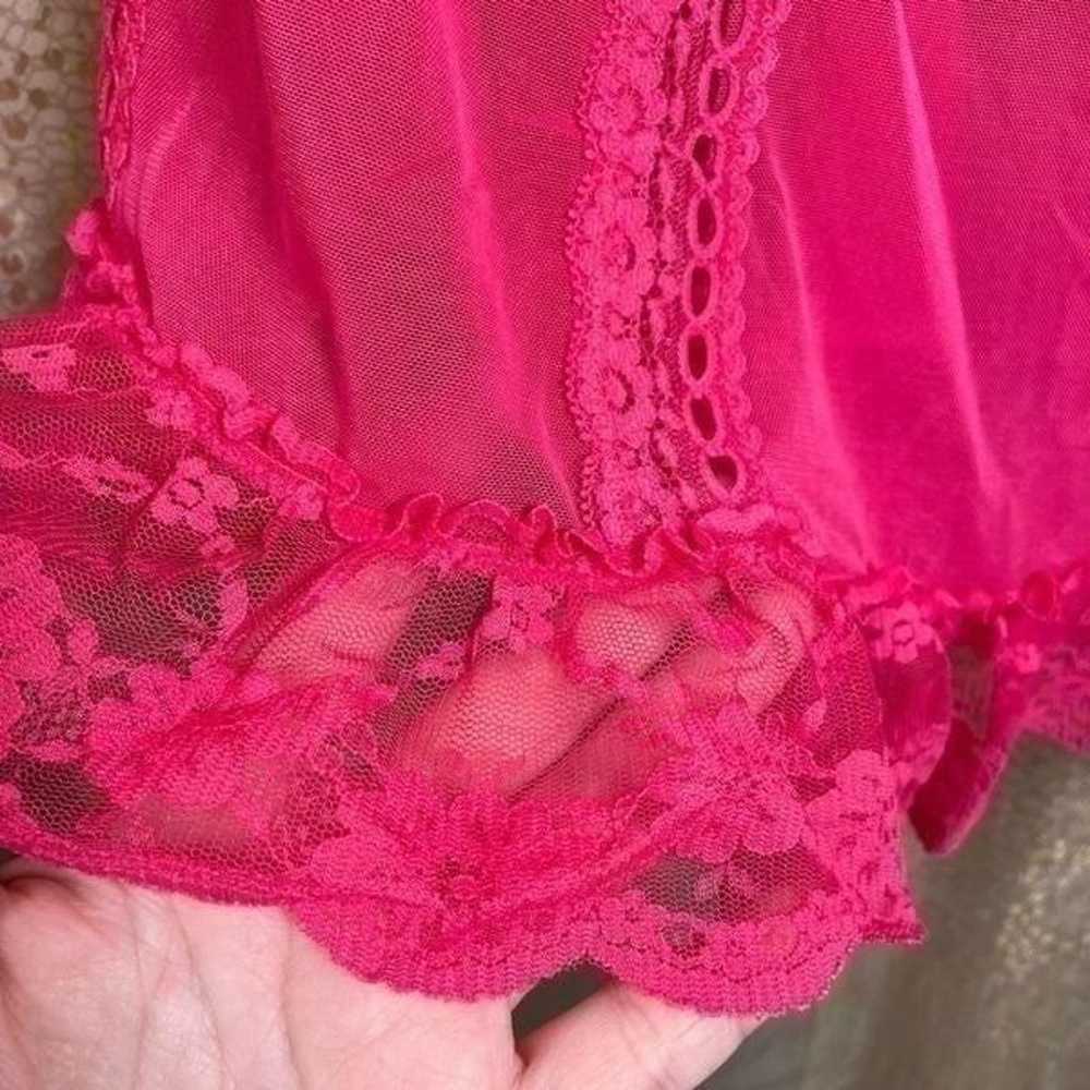 Victorias Secret Sexy Little Things Hot Pink Mesh… - image 5