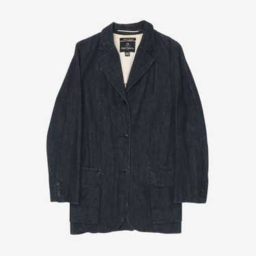 Nigel Cabourn Womens Denim Chore Coat - image 1