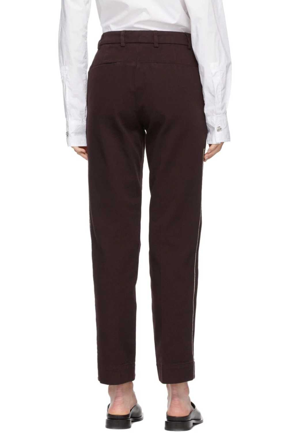 Namacheko SS21 overdyed Contrast stitch trousers - image 4