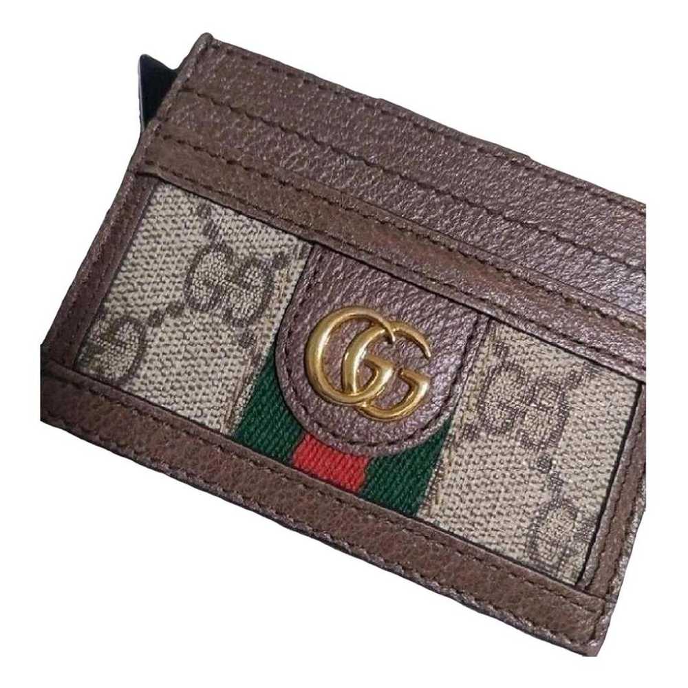 Gucci Ophidia leather card wallet - image 1