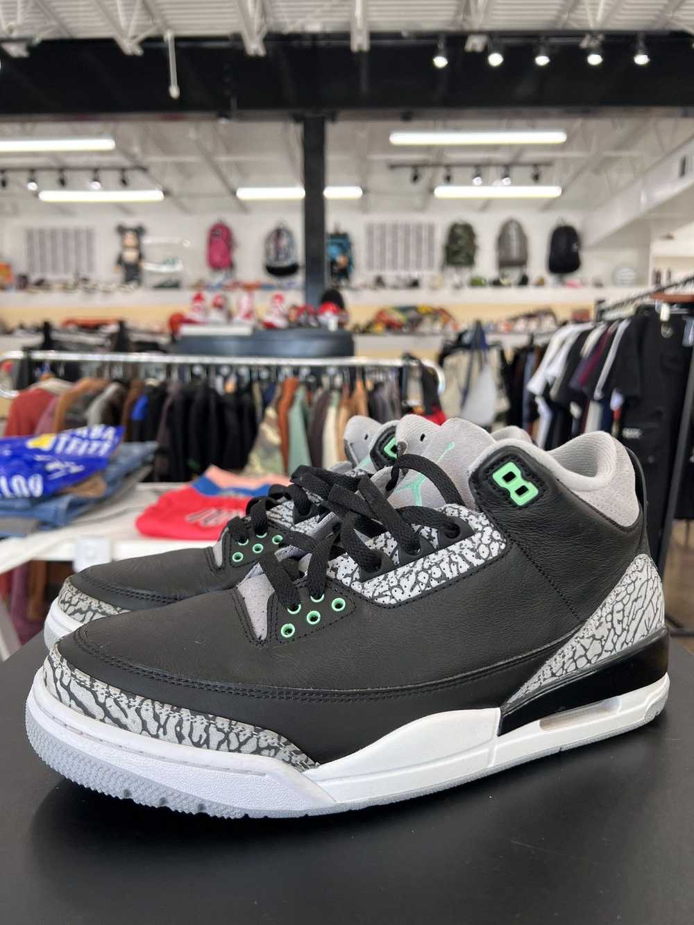 Jordan Brand Air Jordan 3 Green Glow Sz. 11 (2024) - image 1