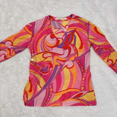 Anthropologie Tracy Negoshian Printed Pink Tunic … - image 1