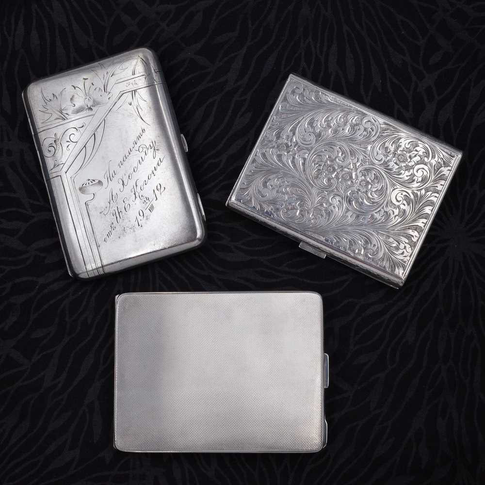 Art-Deco Sterling Cigarette Case - image 5