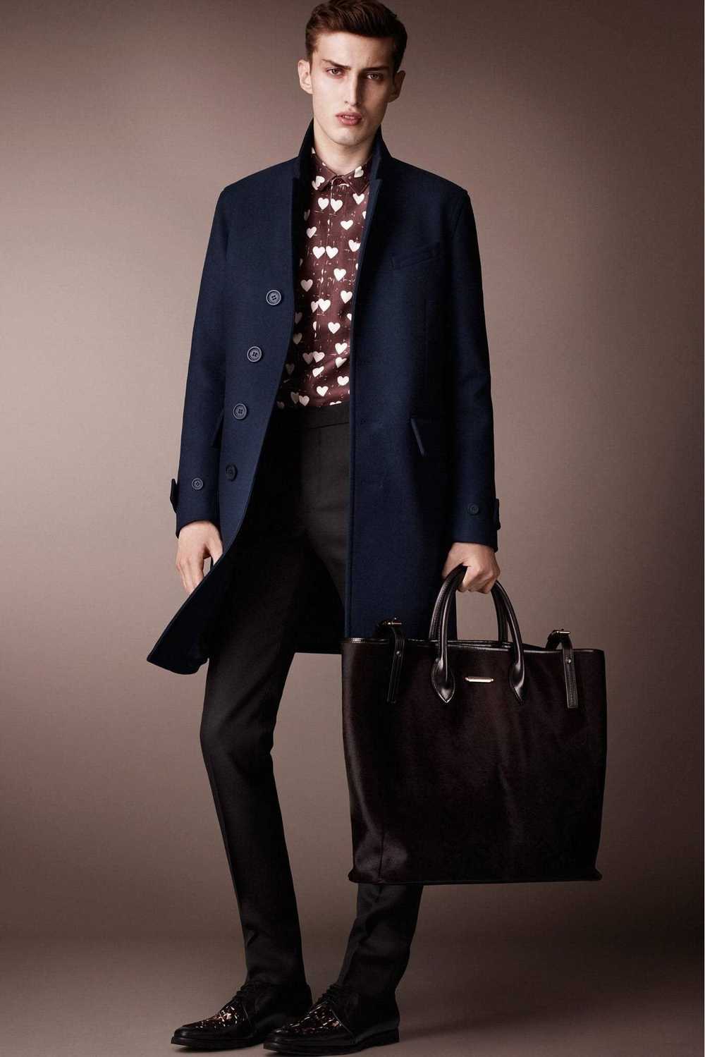 Burberry BURBERRY PRORSUM Pre-Fall 2013 Navy Coat… - image 2