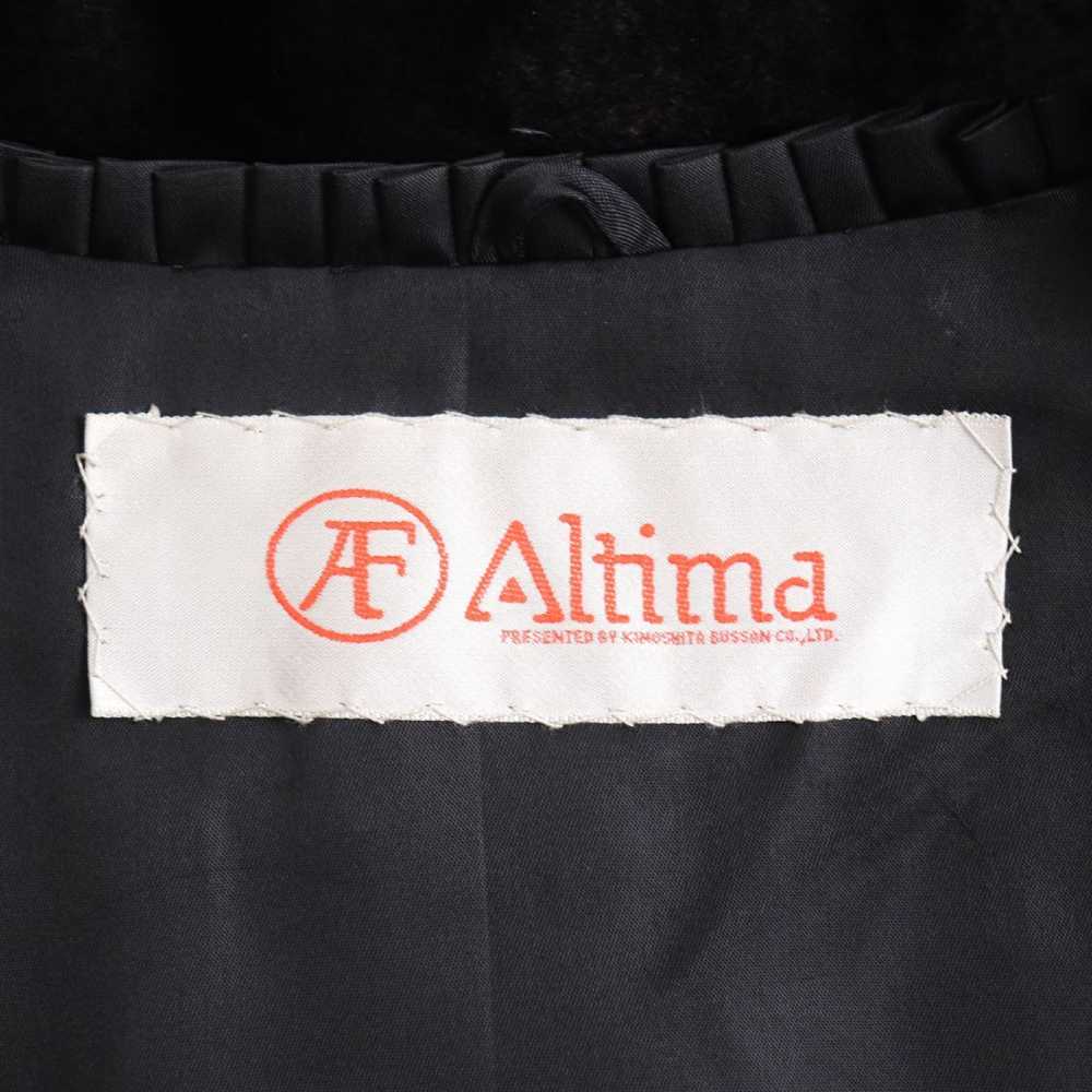 Other Other Altima Mink Fur Coat Dark Brown Natur… - image 7