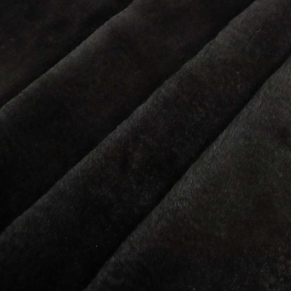 Other Other SAGA Sheared Mink Fur Coat Dark Brown… - image 4