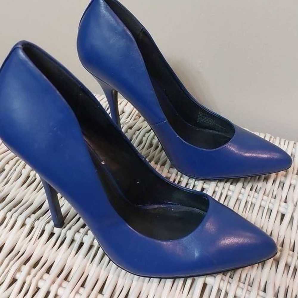 Women Steve Madden Blue Pump Heels Size 8M - image 2