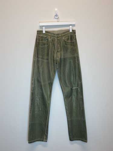 Levi's Distressed Painted 501 Jeans