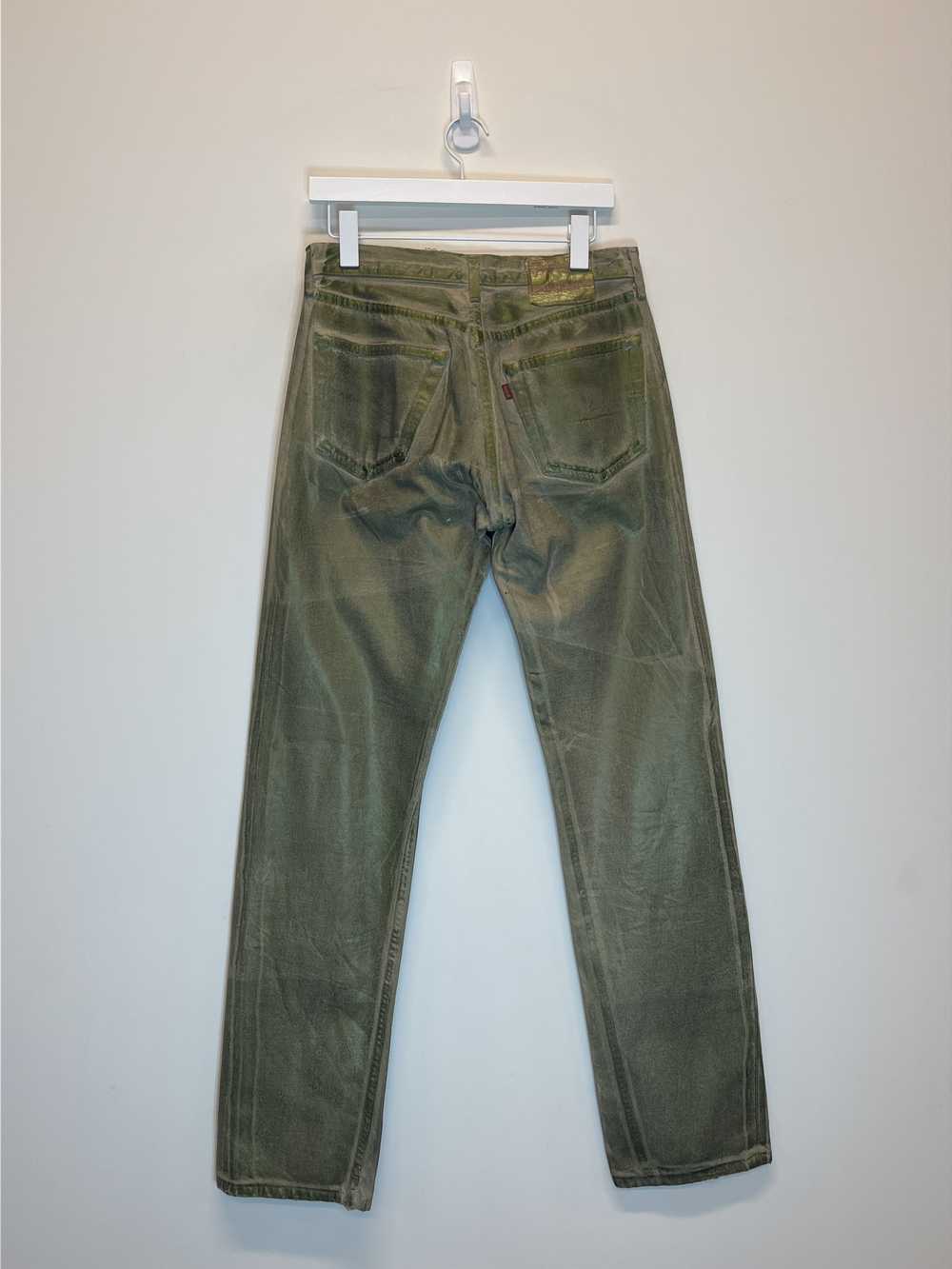 Levi's Distressed Painted 501 Jeans - image 2