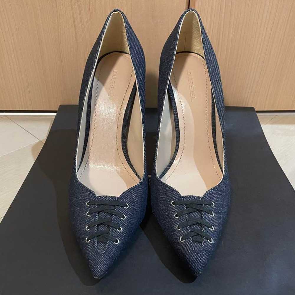 [DIESEL] Denim Pumps / Denim High Heels - image 2