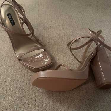 Nine West Nude heels