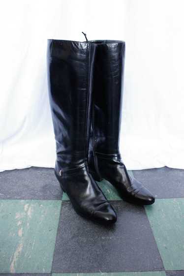 1990s Leather Ferragamo Boots - 7.5